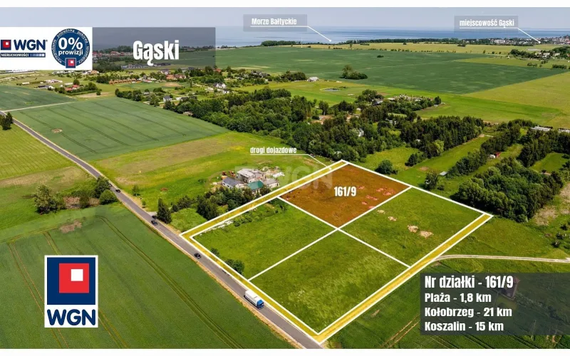 Działka na sprzedaż Gąski